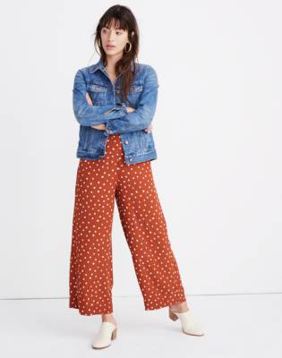 madewell polka dot jeans