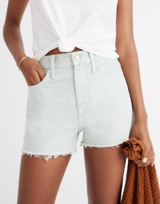 madewell mom jean short