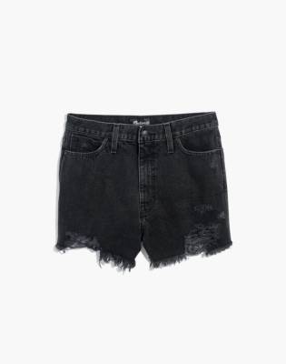 madewell mom jean short