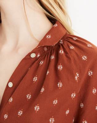 madewell raglan peasant shirt