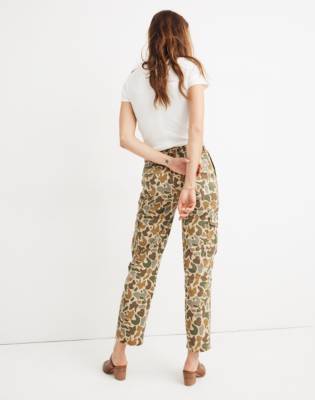 madewell camo pants