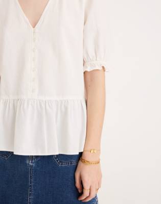 madewell courtyard ruffle