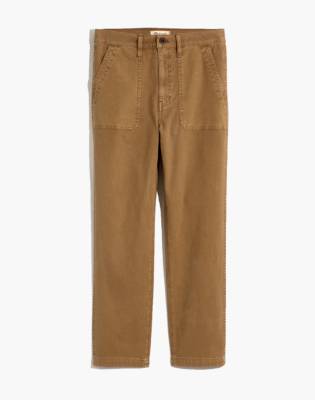 madewell stovepipe fatigue pants