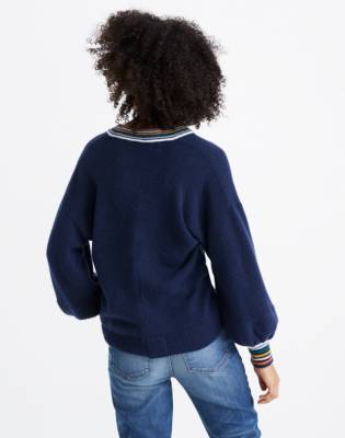 madewell rainbow sweater