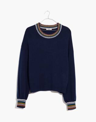 madewell rainbow sweater