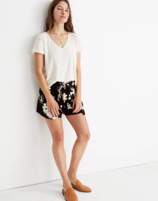 madewell floral shorts