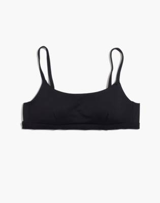 madewell second wave sport bikini top