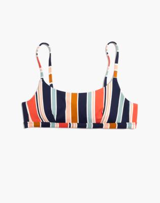 madewell second wave sport bikini top