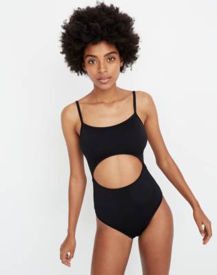 cutout one piece bathing suit