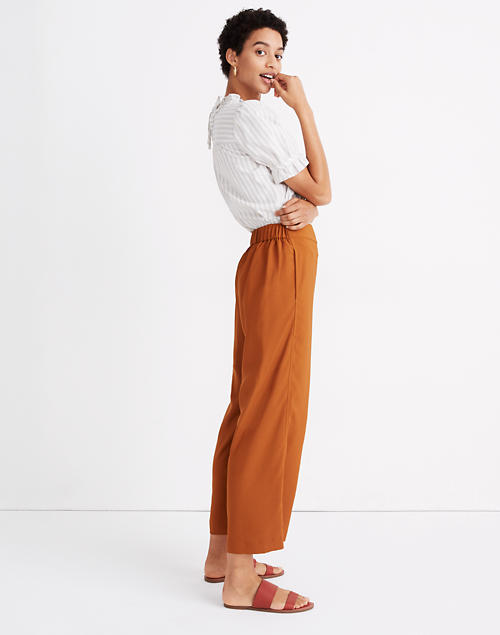 Father fage Sinis Empire Women's Huston Pull-On Crop Pants | Madewell