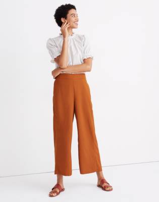 pull on crop pants