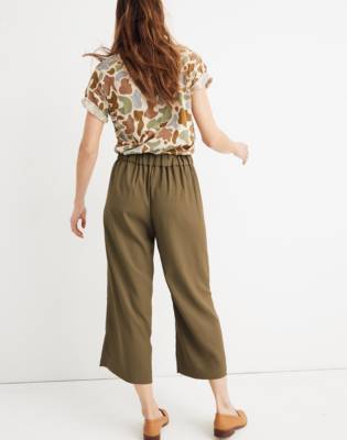madewell huston crop pants