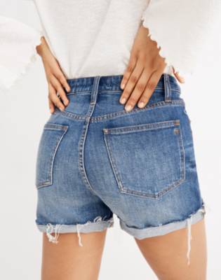 madewell curvy jean shorts