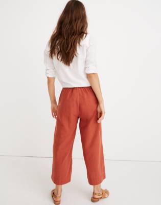 madewell huston pull on pants