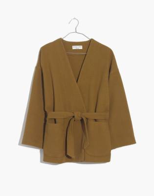 madewell wrap coat