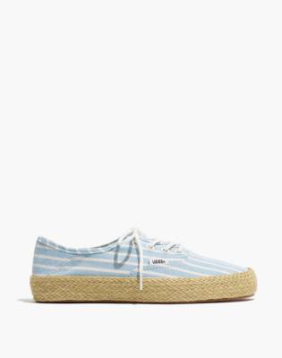 vans espadrilles mens