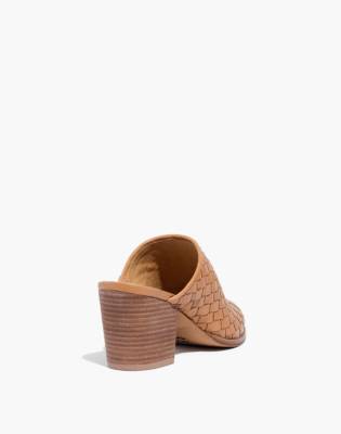 madewell woven mules