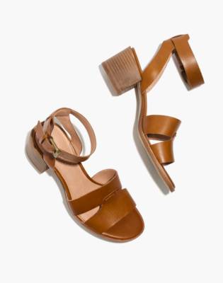 madewell block heel sandal