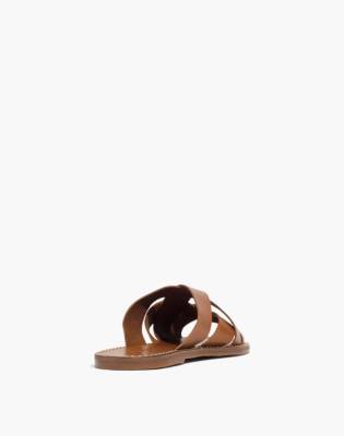 madewell boardwalk woven slide sandal