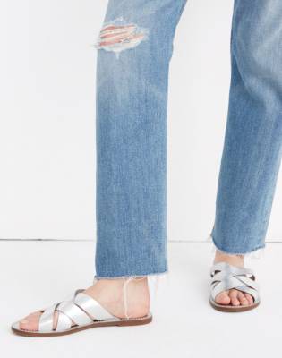 madewell boardwalk slide sandal