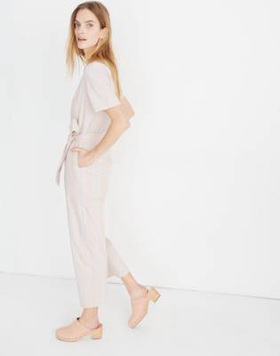 madewell puff sleeve jumpsuit