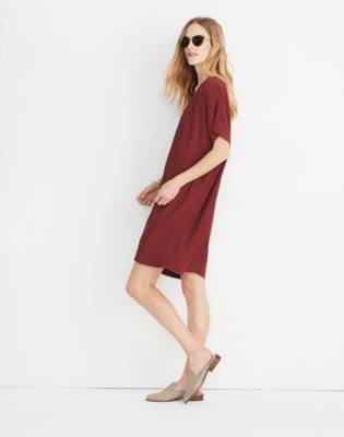 madewell red dress