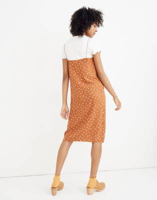 madewell polka dot dress