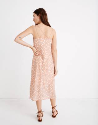 madewell cami slip dress