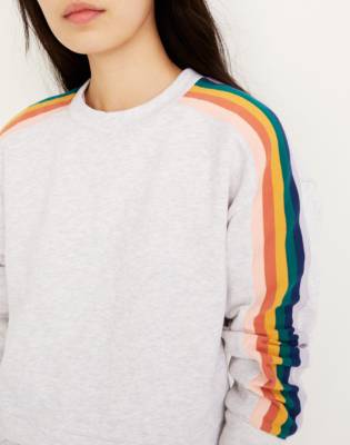 madewell rainbow sweater