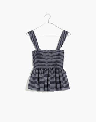 madewell peplum tank