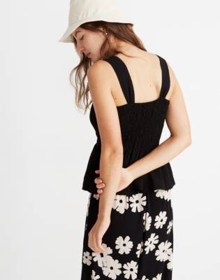 madewell peplum tank