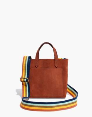 bag with rainbow strap