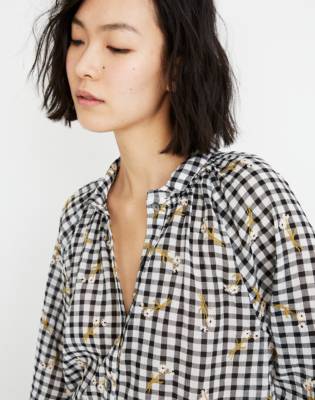 madewell raglan peasant shirt