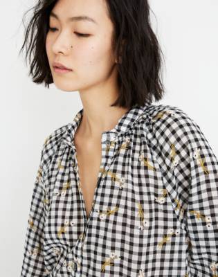 madewell raglan peasant shirt