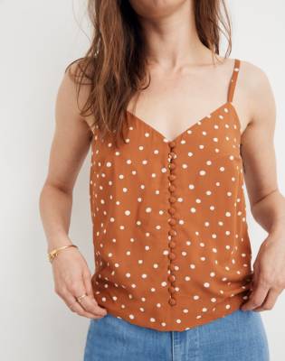 madewell polka dot top