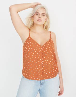 madewell polka dot top