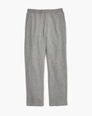 sweatpants with wide legs