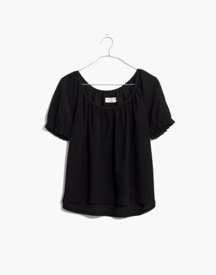 texture & thread peasant top