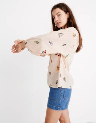 madewell botanical sweatshirt