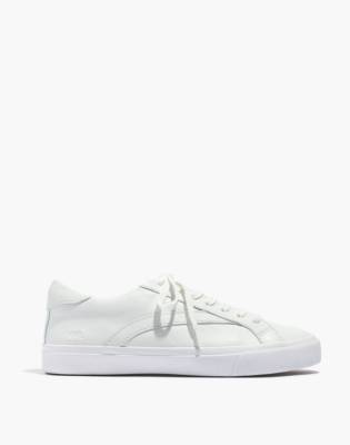 low top leather sneakers