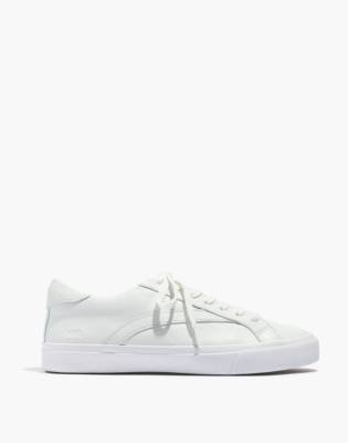 madewell white tennis shoes