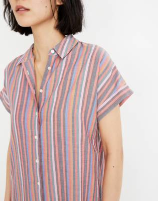 madewell central shirtdress