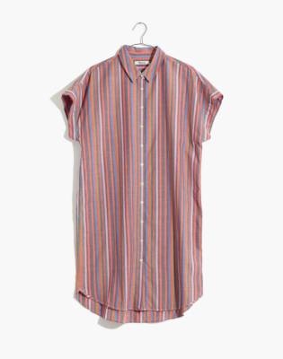 madewell central shirt dress