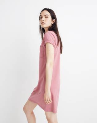 madewell tee shirt dress