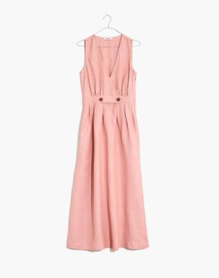 button waist midi dress madewell