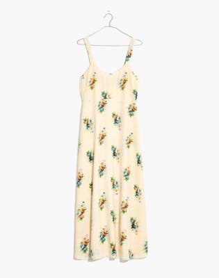 madewell yellow floral dress