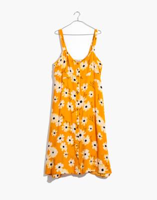 madewell yellow floral dress