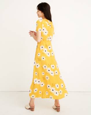 madewell yellow floral dress