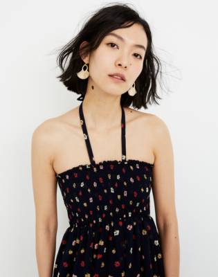 madewell halter dress