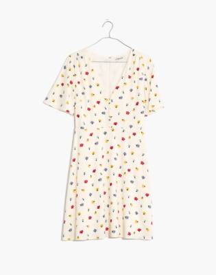 madewell orchard flutter sleeve dress